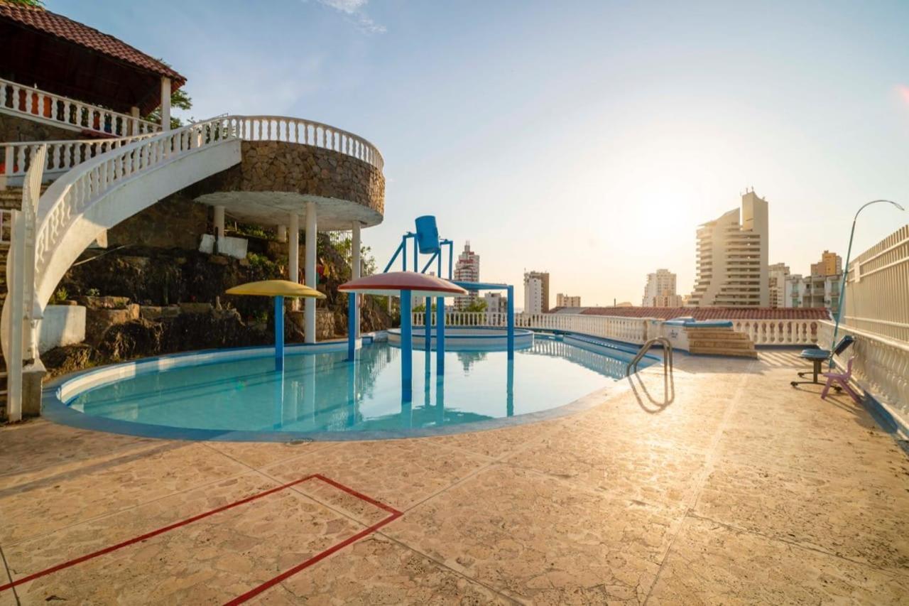 Hotel Cabanas Villa Roca, Rodadero Santa Marta  Buitenkant foto